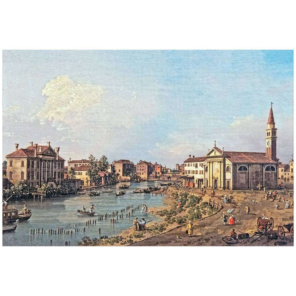  Canaletto. Veduta di Dolo. 1740. Fondation Bemberg Toulouse