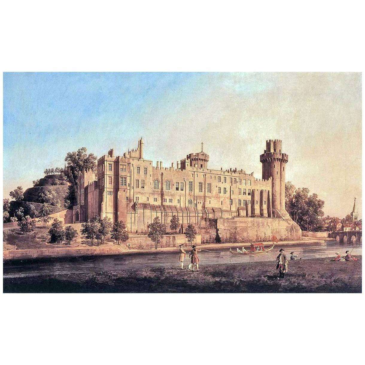  Canaletto. Warwick Castle. 1748. Thyssen-Bornemisza Museum Madrid