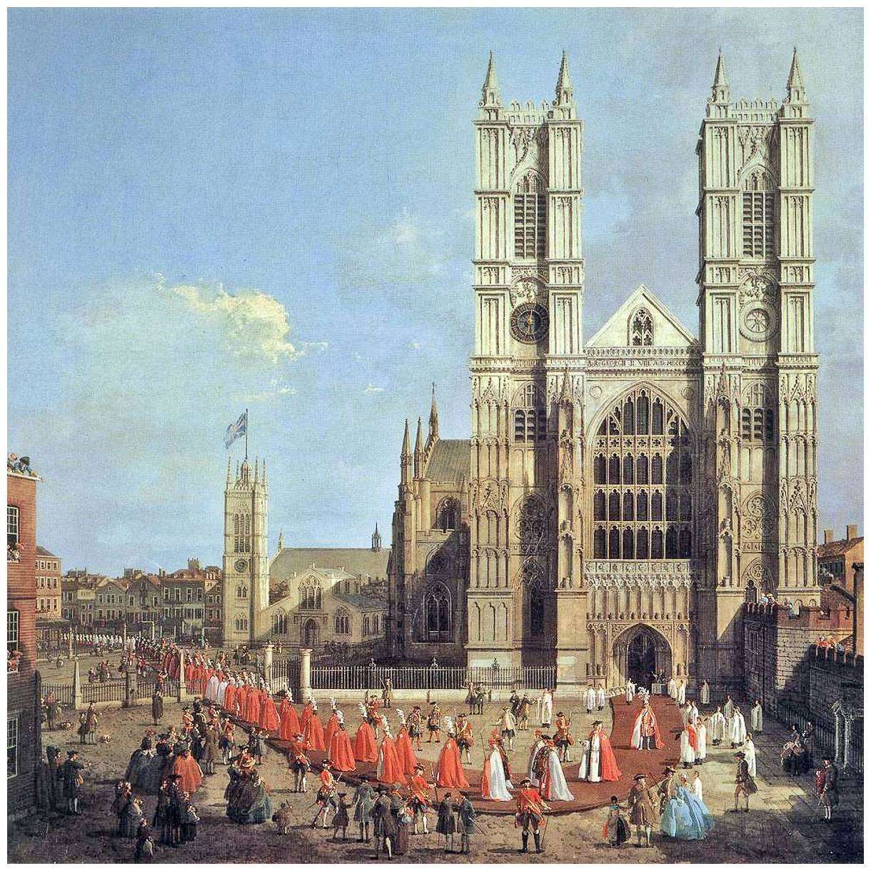  Canaletto. Westminster Abbey. 1749. Westminster Abbey London