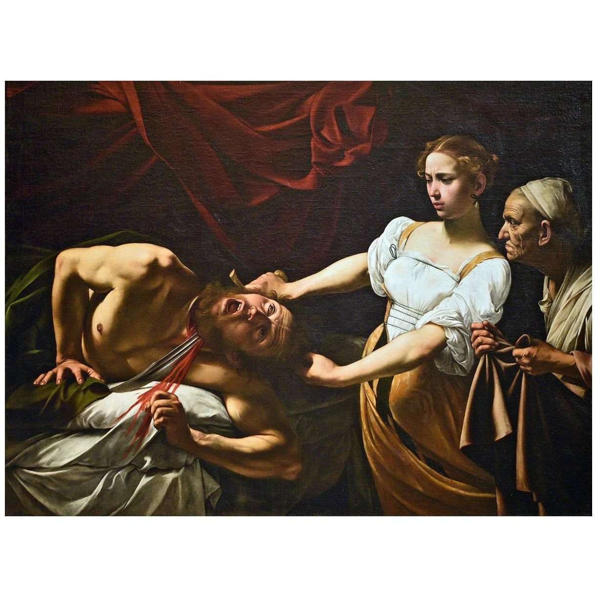   Caravaggio. Giuditta e Oloferne. 1599. Palazzo Barberini Roma
