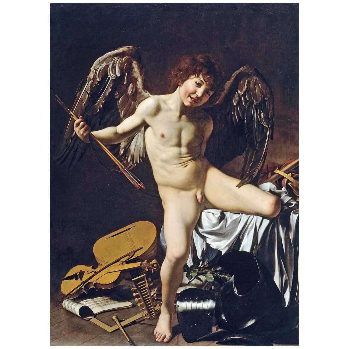   Caravaggio. Amor vincit omnia. 1601. Gemaldegalerie Berlin