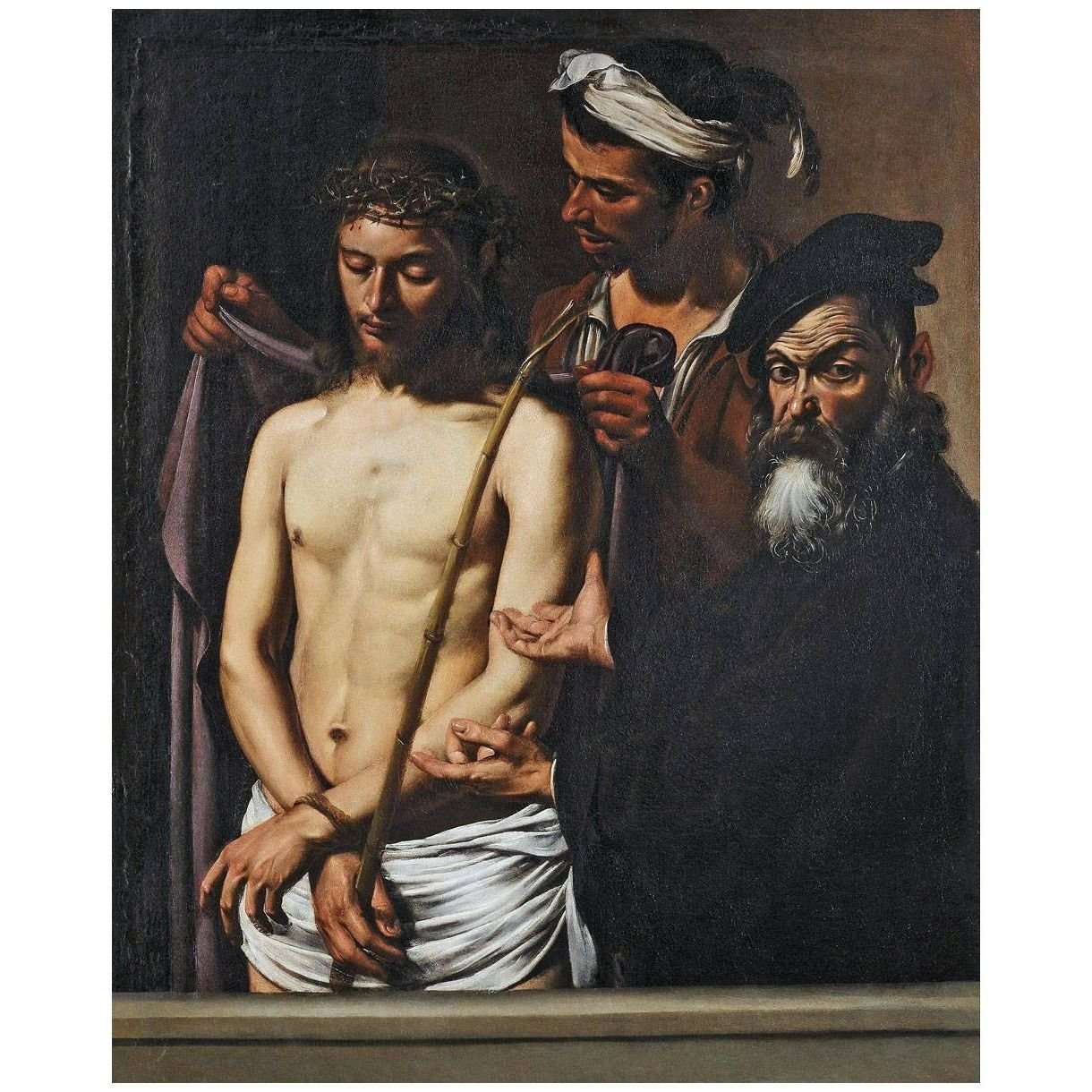   Caravaggio. Ecce Homo. 1605. Palazzo Bianco Genoa