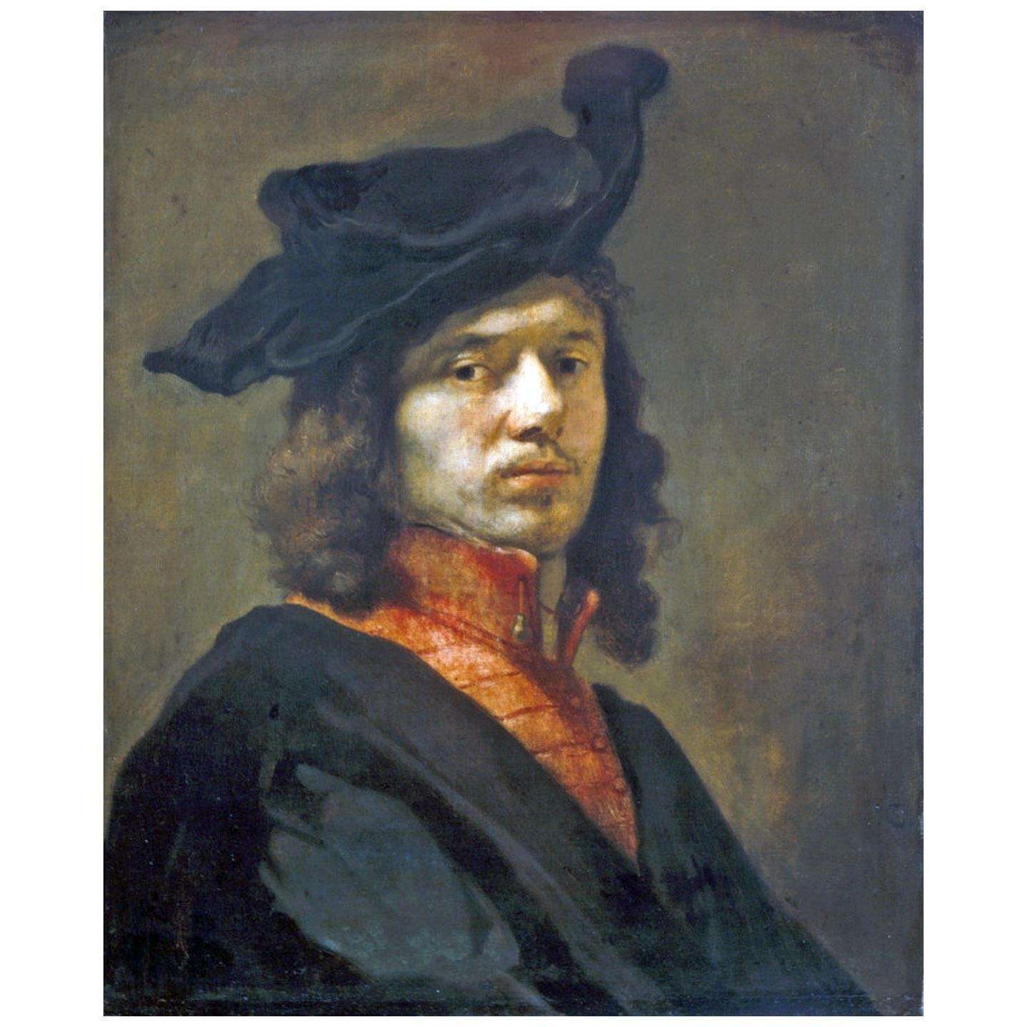  Carel Fabritius (possibly). Zelfportret. 1645. Alte Pinakothek Munchen
