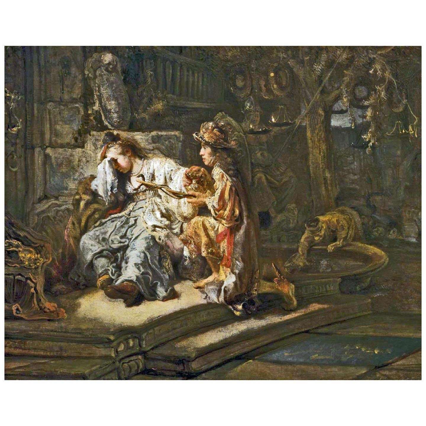  Carel Fabritius. Mercury en Aglauros. 1646. Museum of Fine Arts Boston