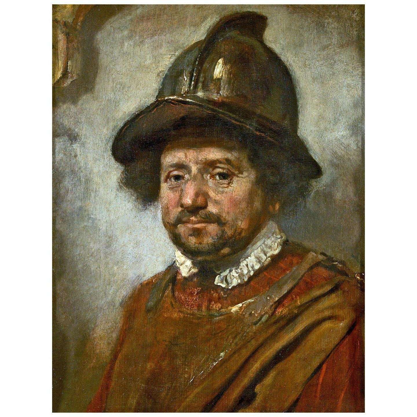  Attributed to Carel Fabritius. Man met helm. 1648. Groninger Museum