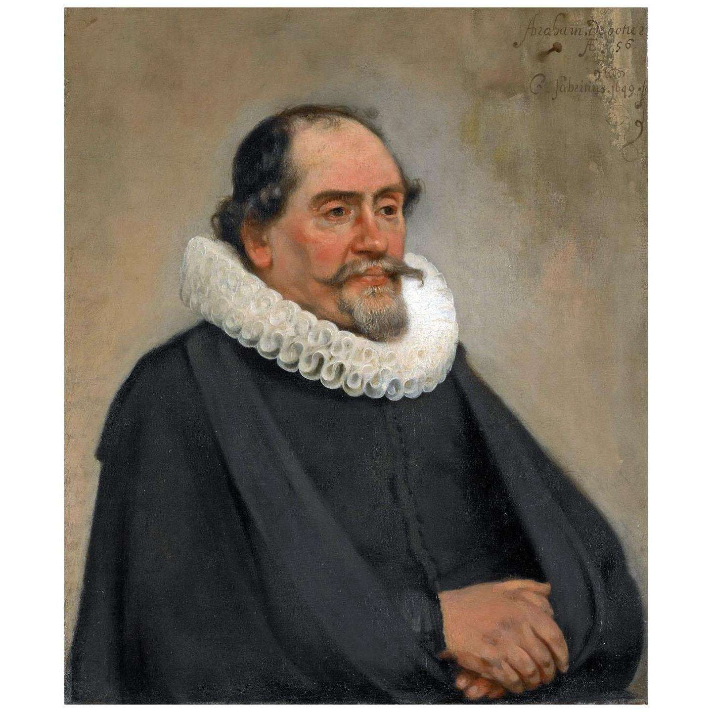  Carel Fabritius. Abraham de Potter. 1649. Rijksmuseum Amsterdam