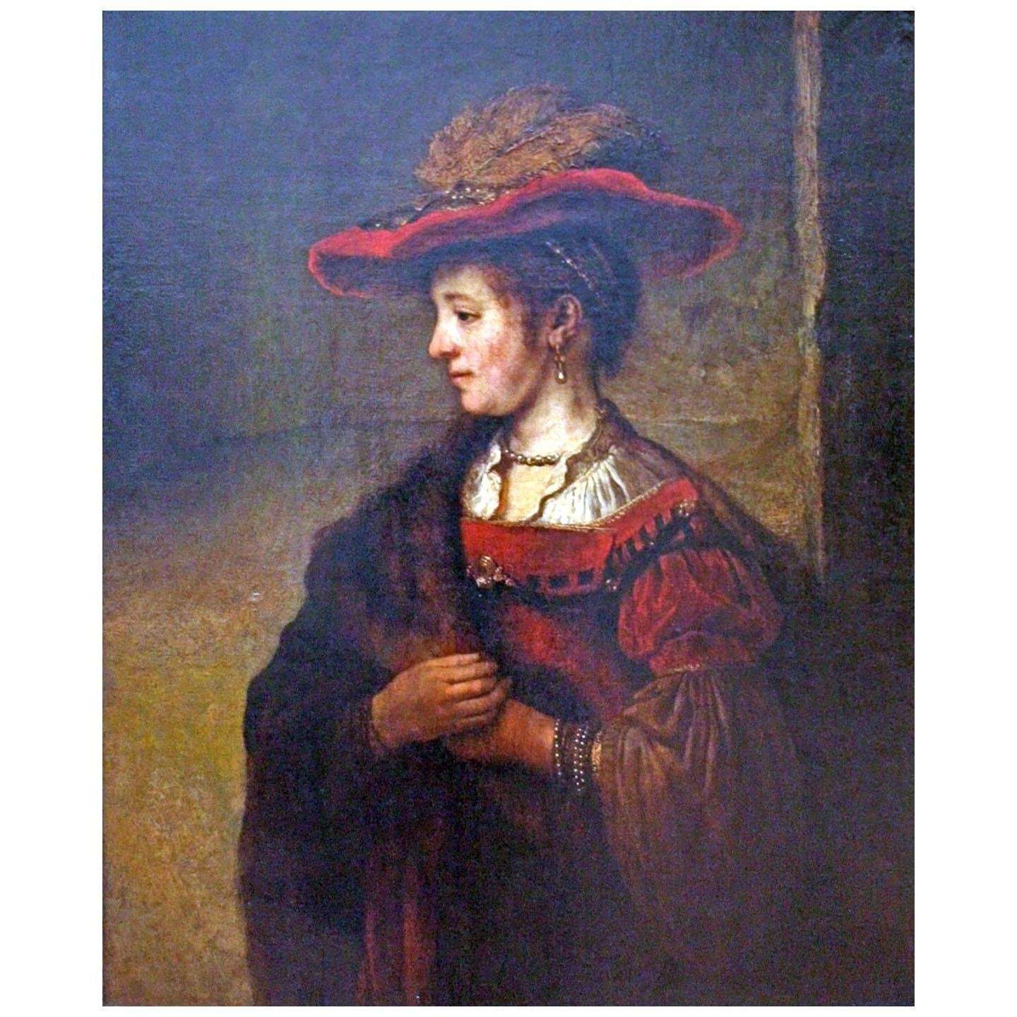  Attributed to Carel Fabritius. Saskia van Uylenburgh. 1651. KMSKA Antwerpen