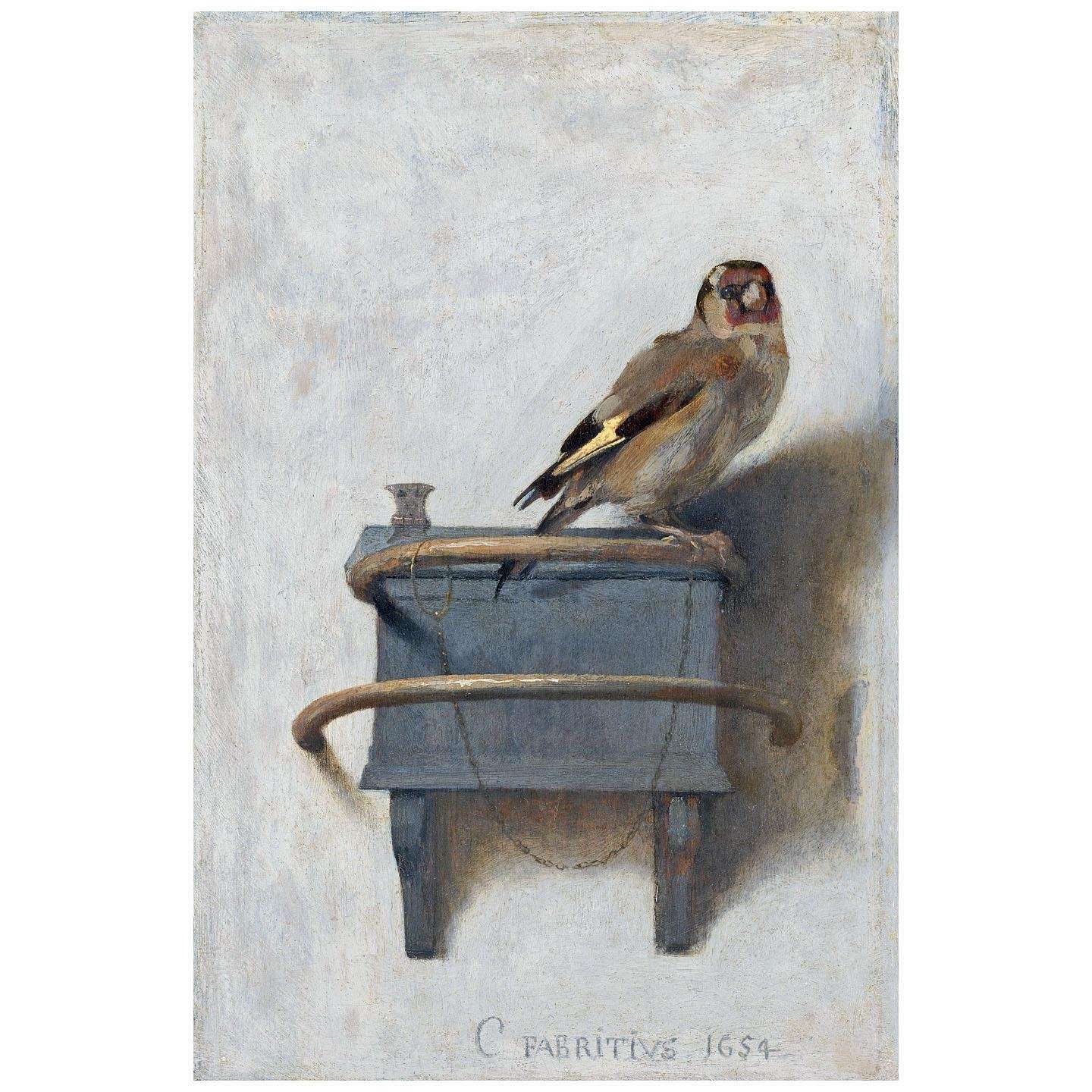  Carel Fabritius. Putter. 1654. Mauritshuis Den Haag