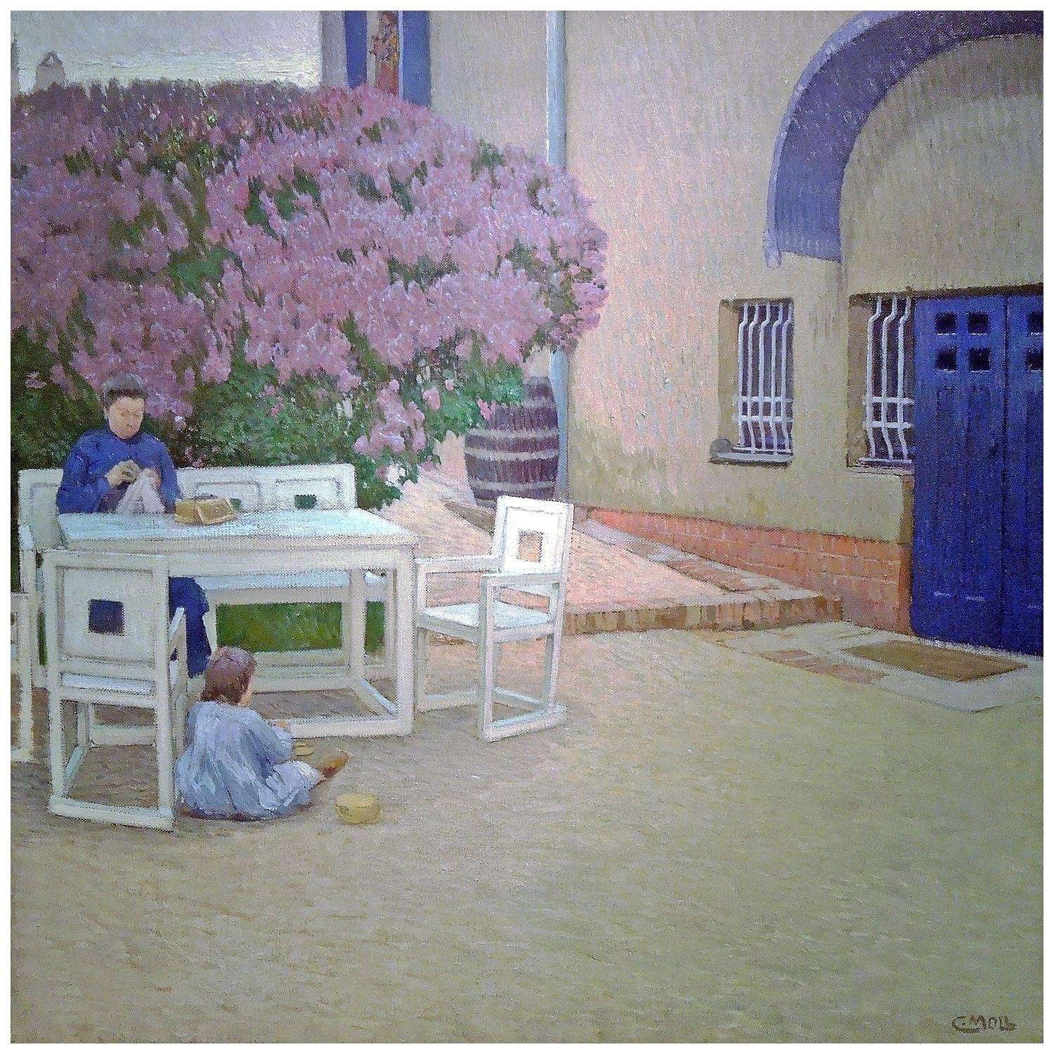  Carl Moll. Das Haus des K?nstlers. 1904. Galerie Belvedere Wien