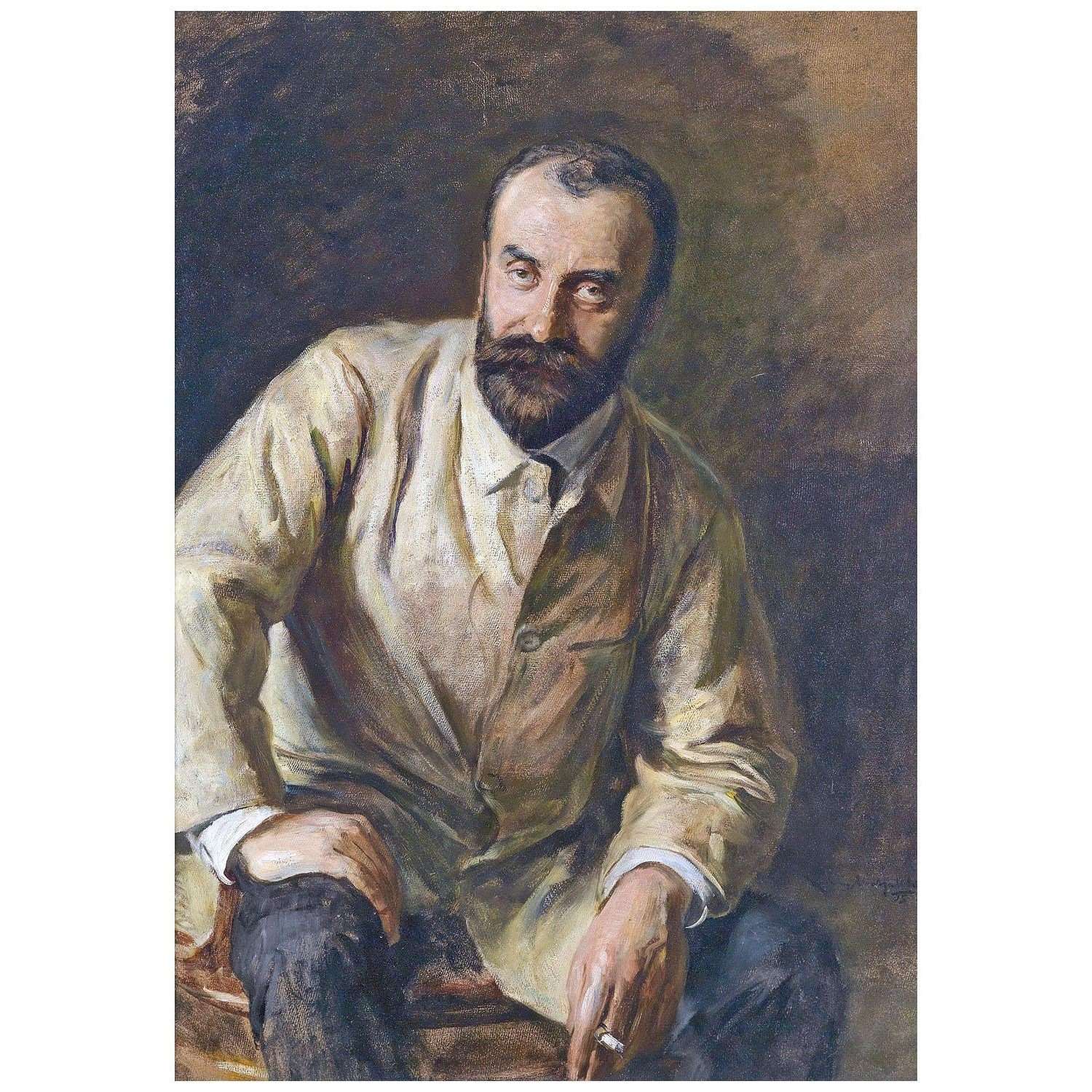  Ludwig Michalek. Carl Moll. 1905. Galerie Belvedere Wien