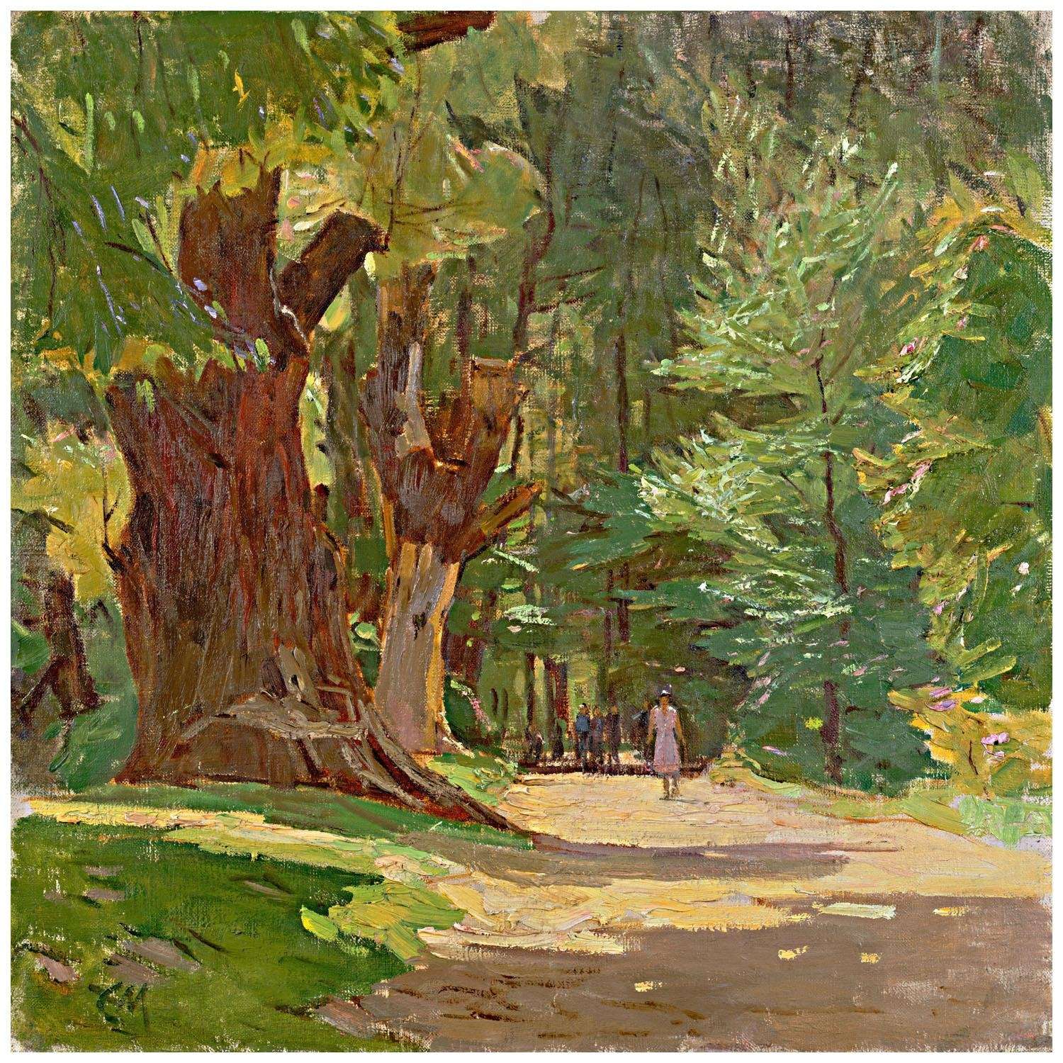  Carl Moll. Prater. 1919. Leopoldmuseum Wien