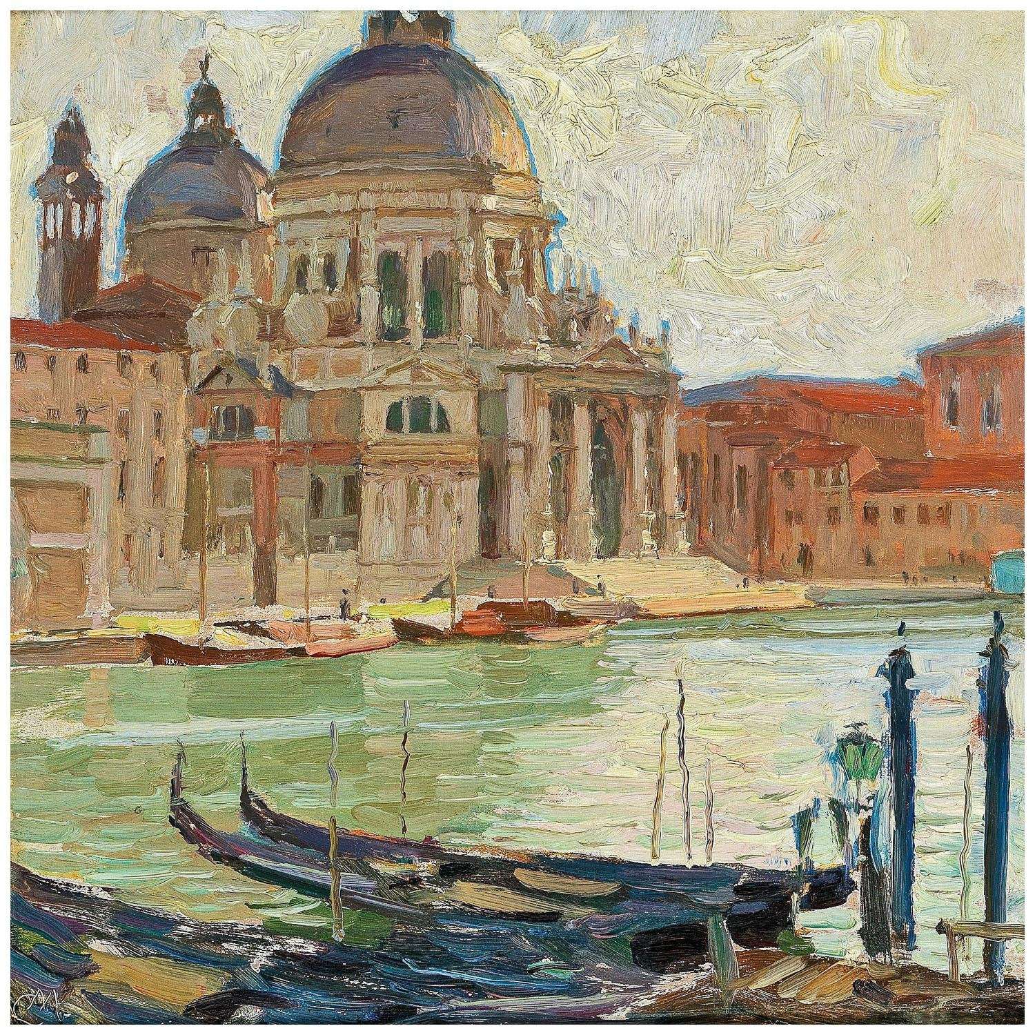  Carl Moll. Kirche in Venedig. 1922. Privatsammlung