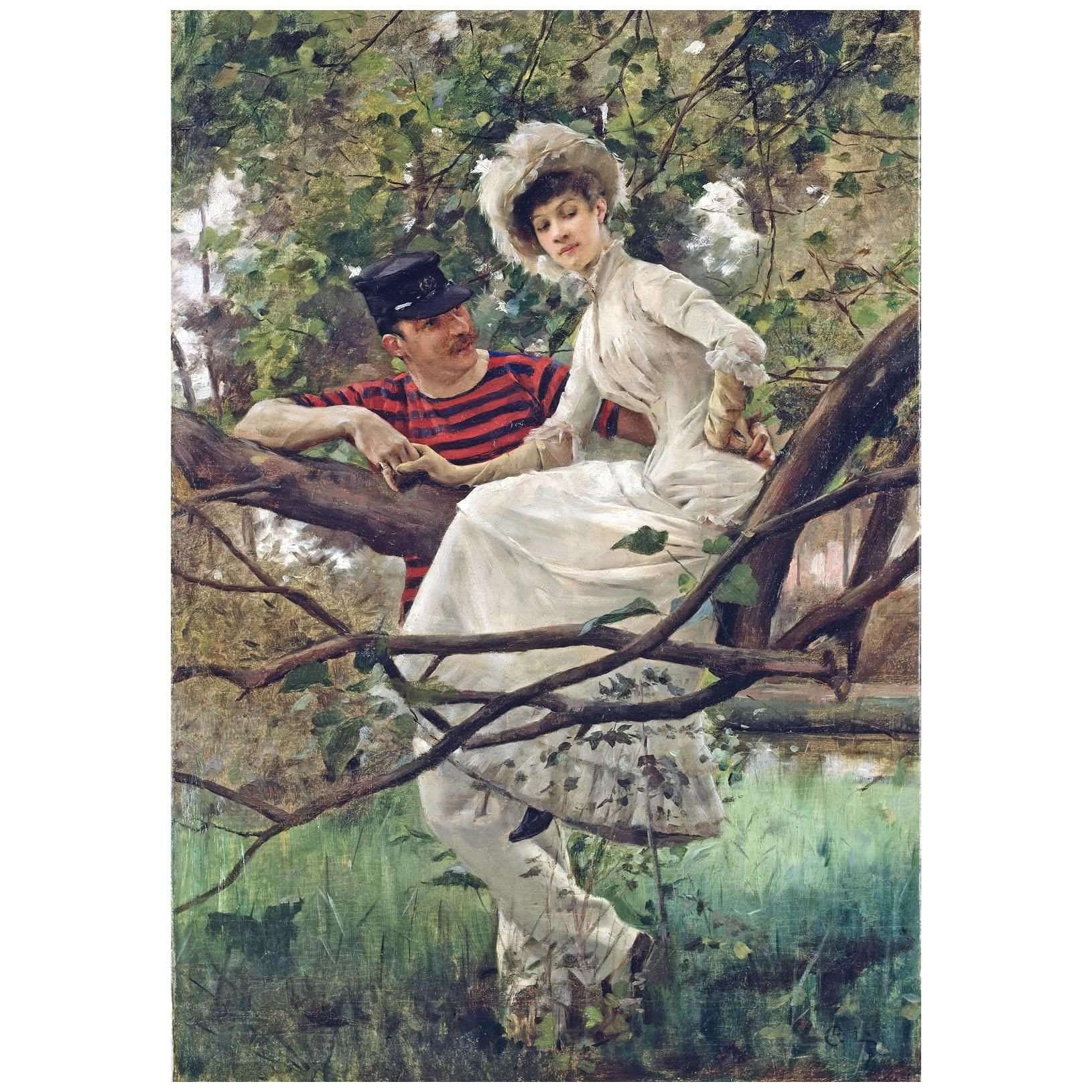   Carl Larsson. Idyll. 1880-1882. Nationalmuseum Stockholm