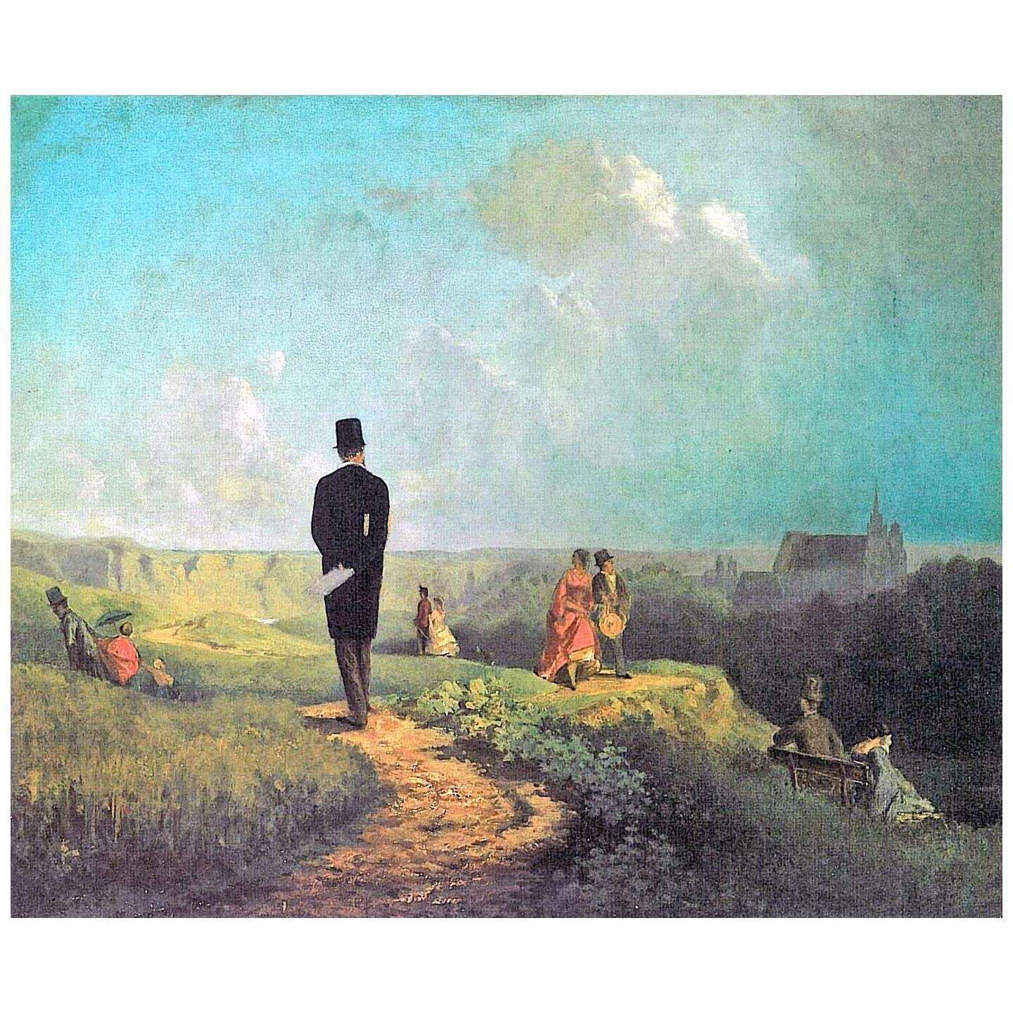  Carl Spitzweg. Der Hagestolz. 1880. Kunstmuseum Leipzig