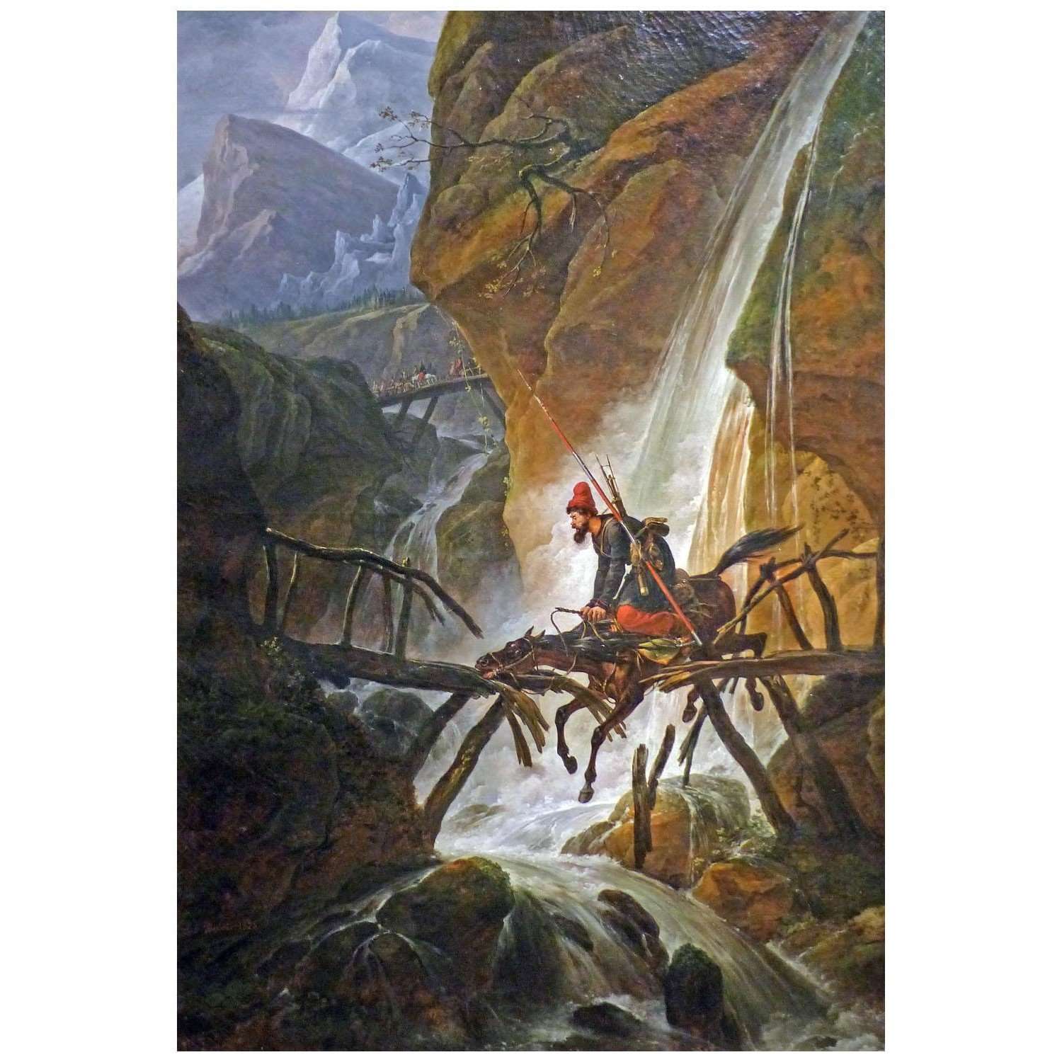  Carle Vernet. Cosaque ? cheval. 1825. Musee Calvet Avignon