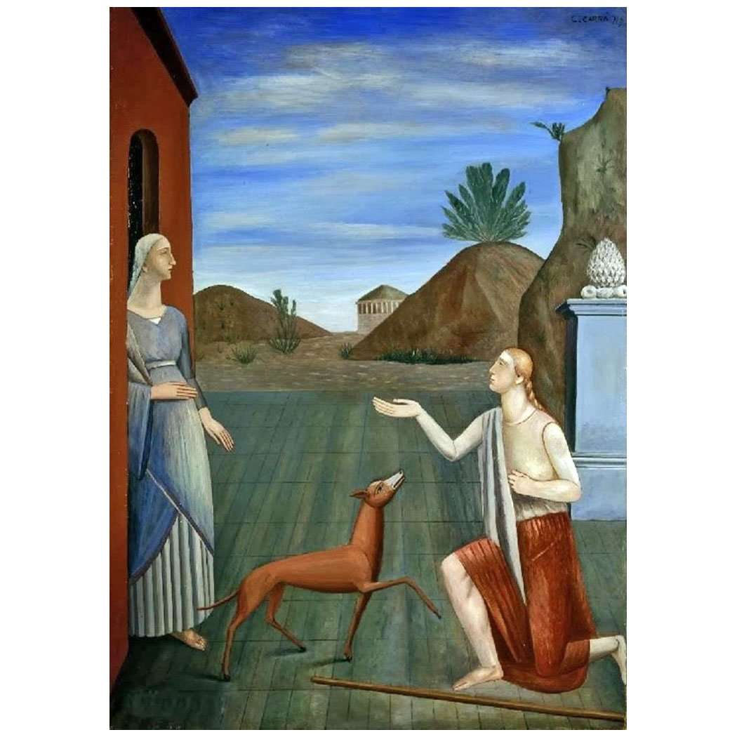  Carlo Carra. Le Figlie di Loth. 1919. MART, Trento