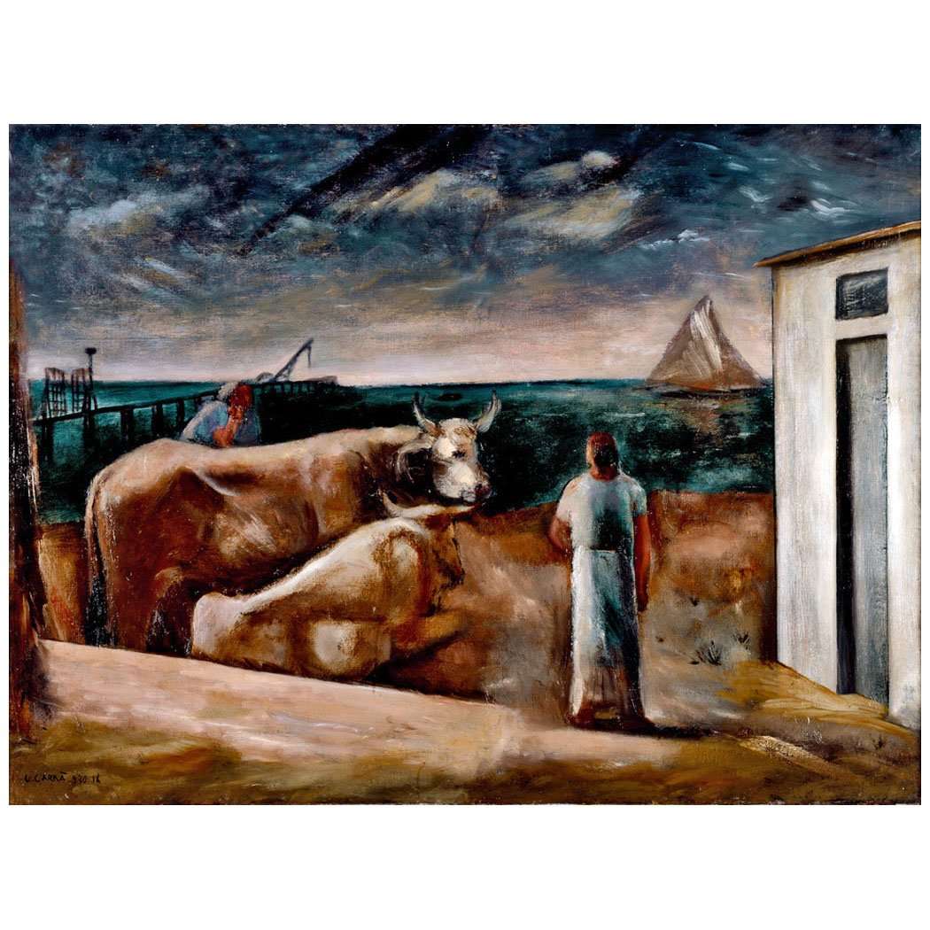  Carlo Carra. Porte Caricatore. 1930. Center Pompidou, Paris