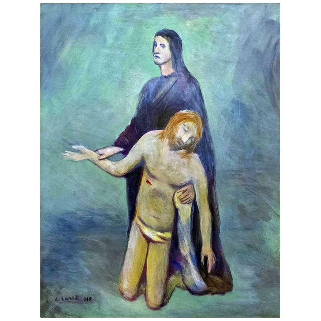  Carlo Carra. Pieta. 1948. Musei Vaticani