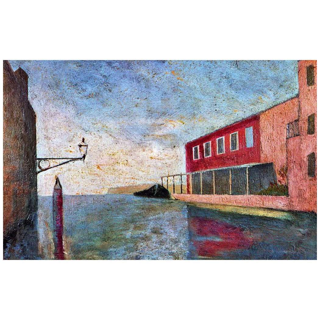  Carlo Carra. Canale di Venezia. Musee dArte, Lugano
