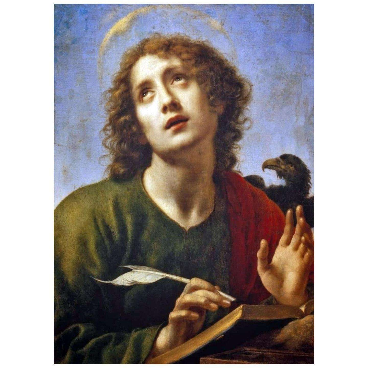  Carlo Dolci. San Giovanni Evangelista. 1647. Museo Pushkin, Mosca