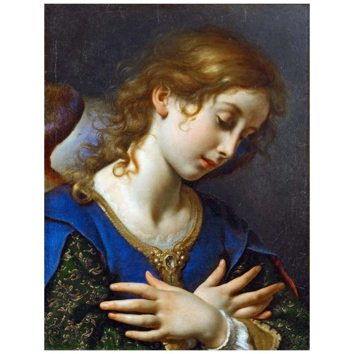  Carlo Dolci. Angelo annunciante. 1653. Musee du Louvre