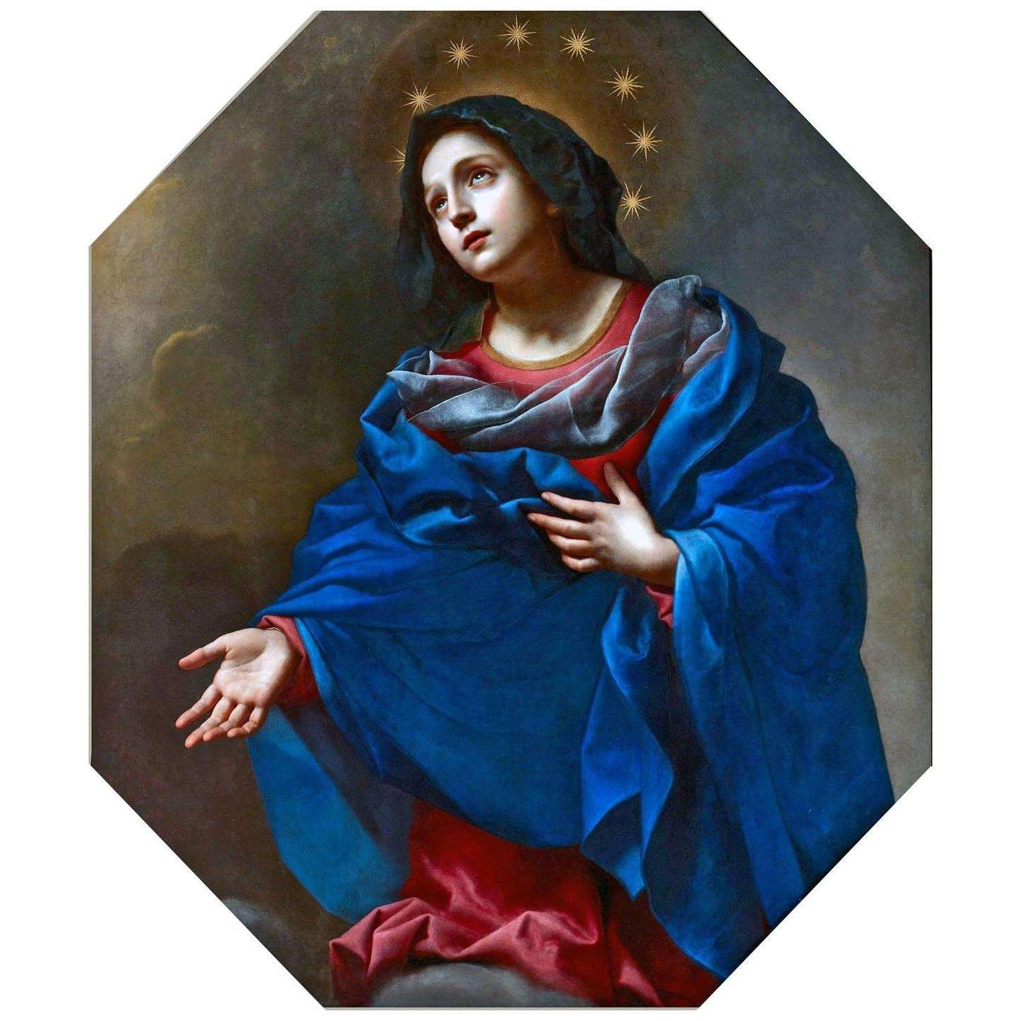  Carlo Dolci. Madonna in Gloria. 1665. Center for Visual Arts at Stanford University