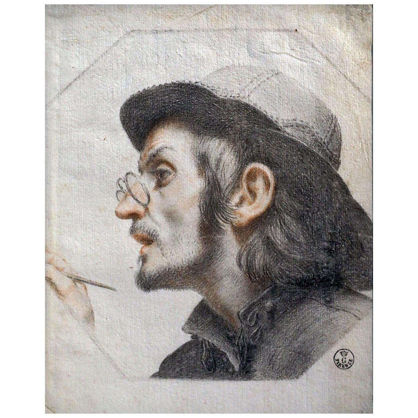  Carlo Dolci. Autoritratto. 1674. Galleria degli Uffizi