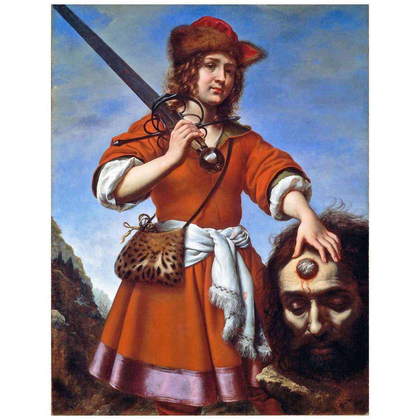  Carlo Dolci. David con la testa di Golia. 1680. Museum of Fine Arts Boston