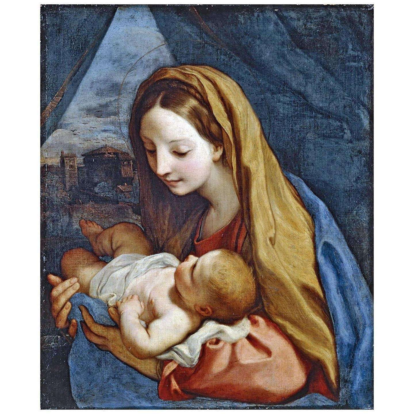  Carlo Maratta. Madonna con Bambino. 1660. Kunsthistorische Museum Wien