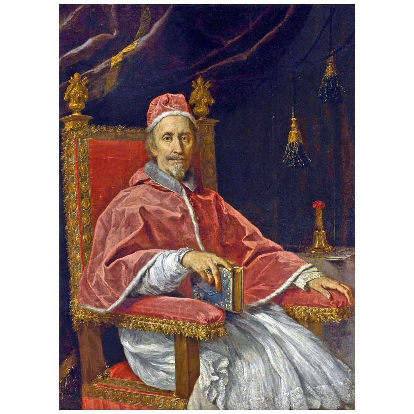  Carlo Maratta. Ritratto di papa Clemente IX. 1669. Museo Dell'Ermitage