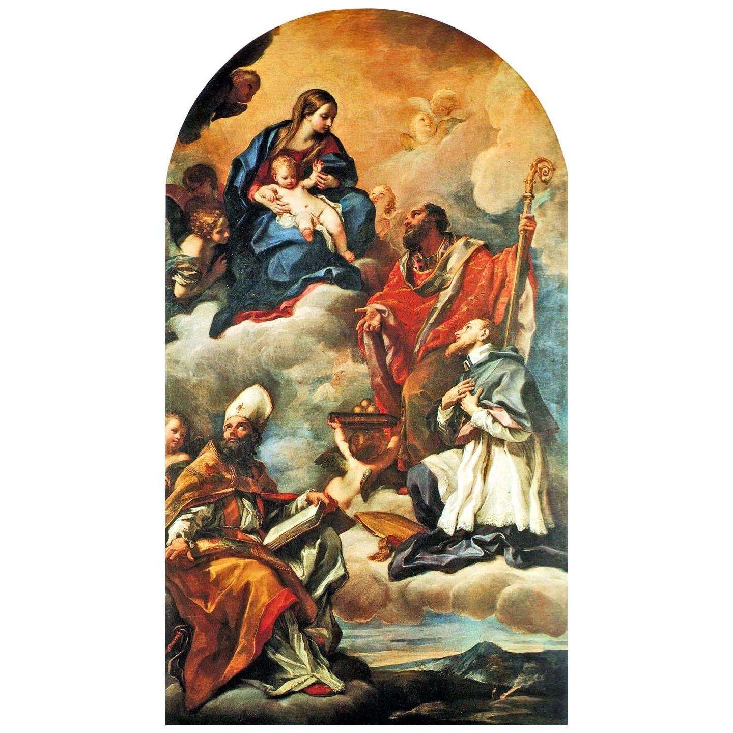  Carlo Maratta. La Vergine con Bambino e i Santi. 1672. Pinacoteca di Ancona