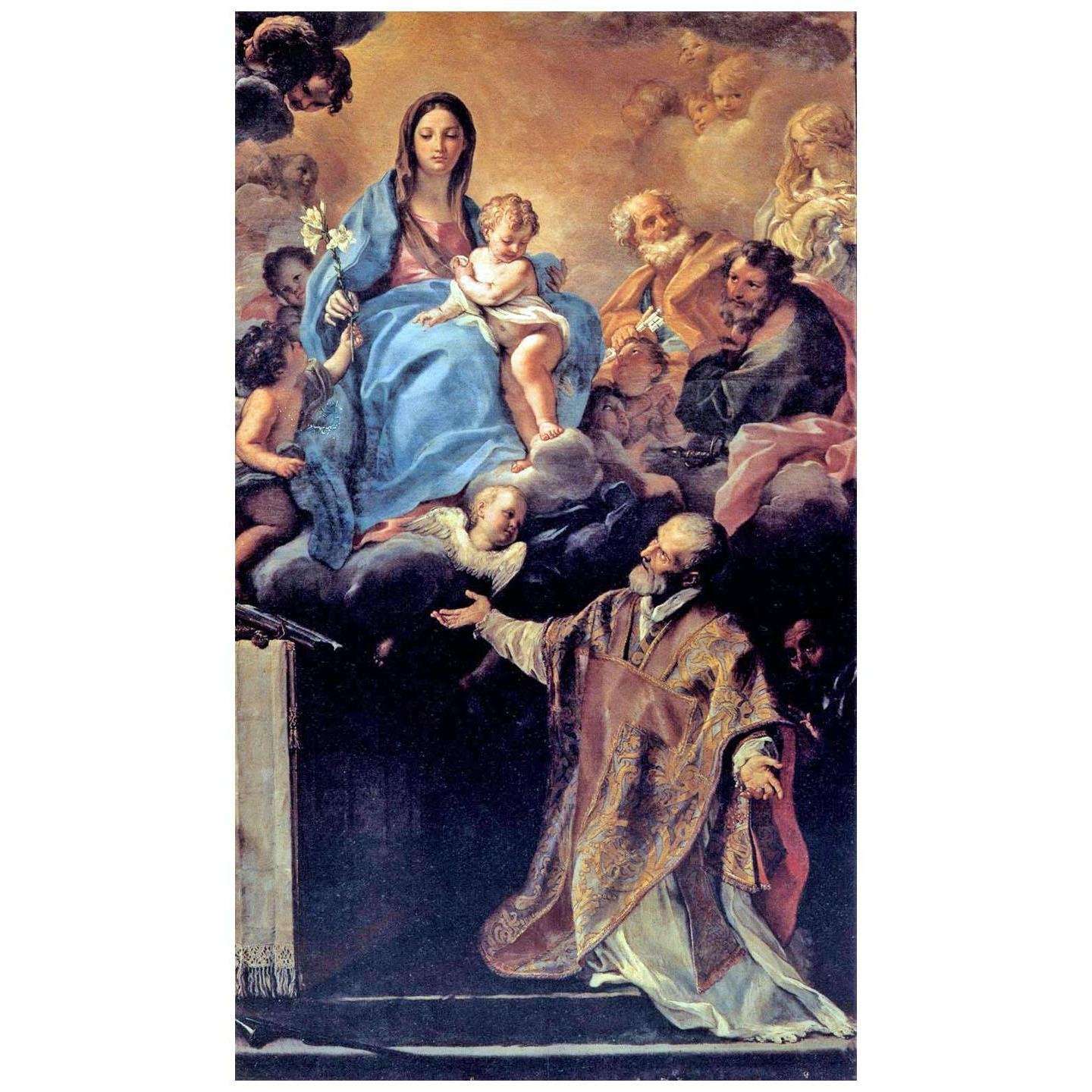  Carlo Maratta. L'Apparizione della Vergine di San Filippo. 1675. Palazzo Pitti Firenza