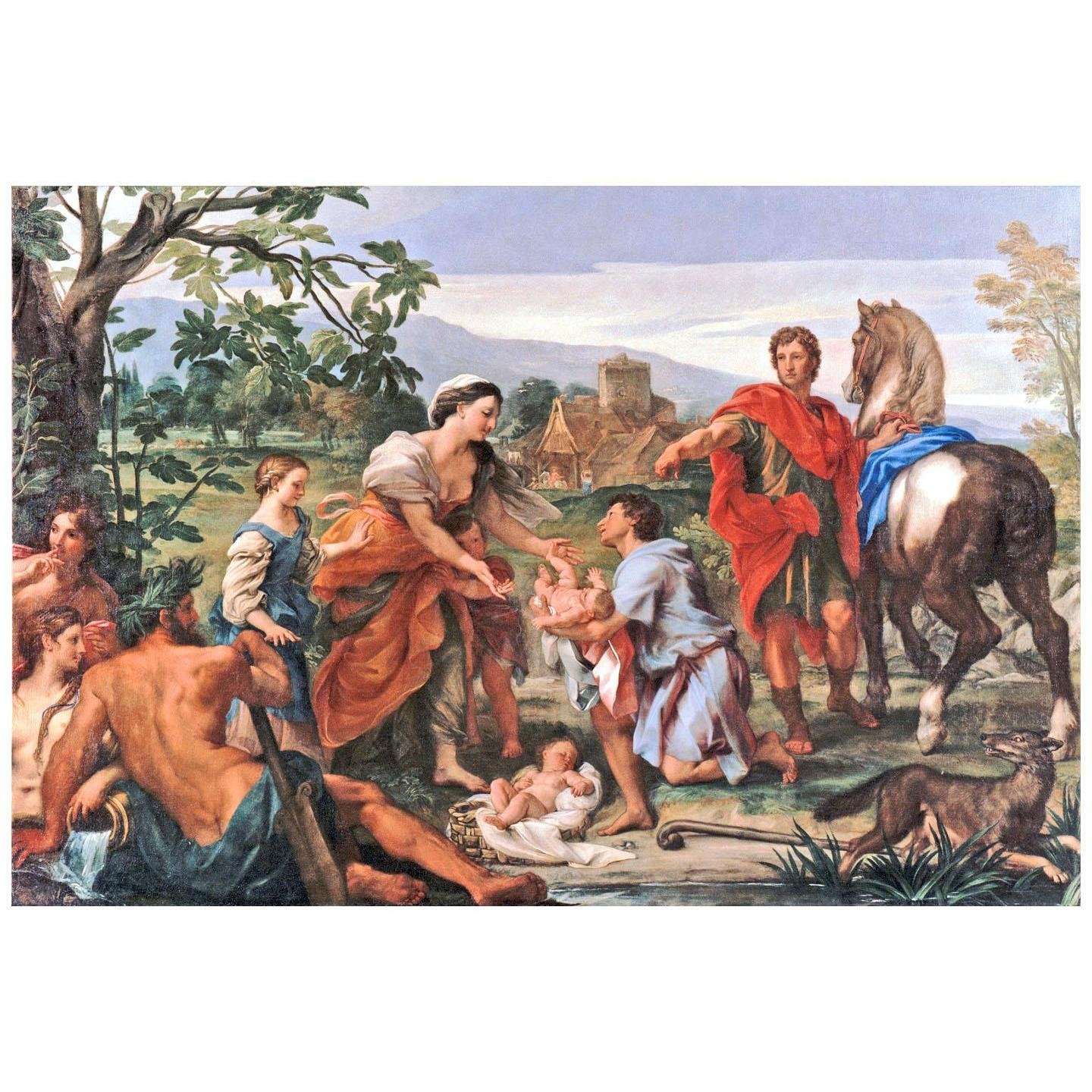  Carlo Maratta. La scoperta di Romolo e Remo. 1680. Schloss Sanssouci Berlin