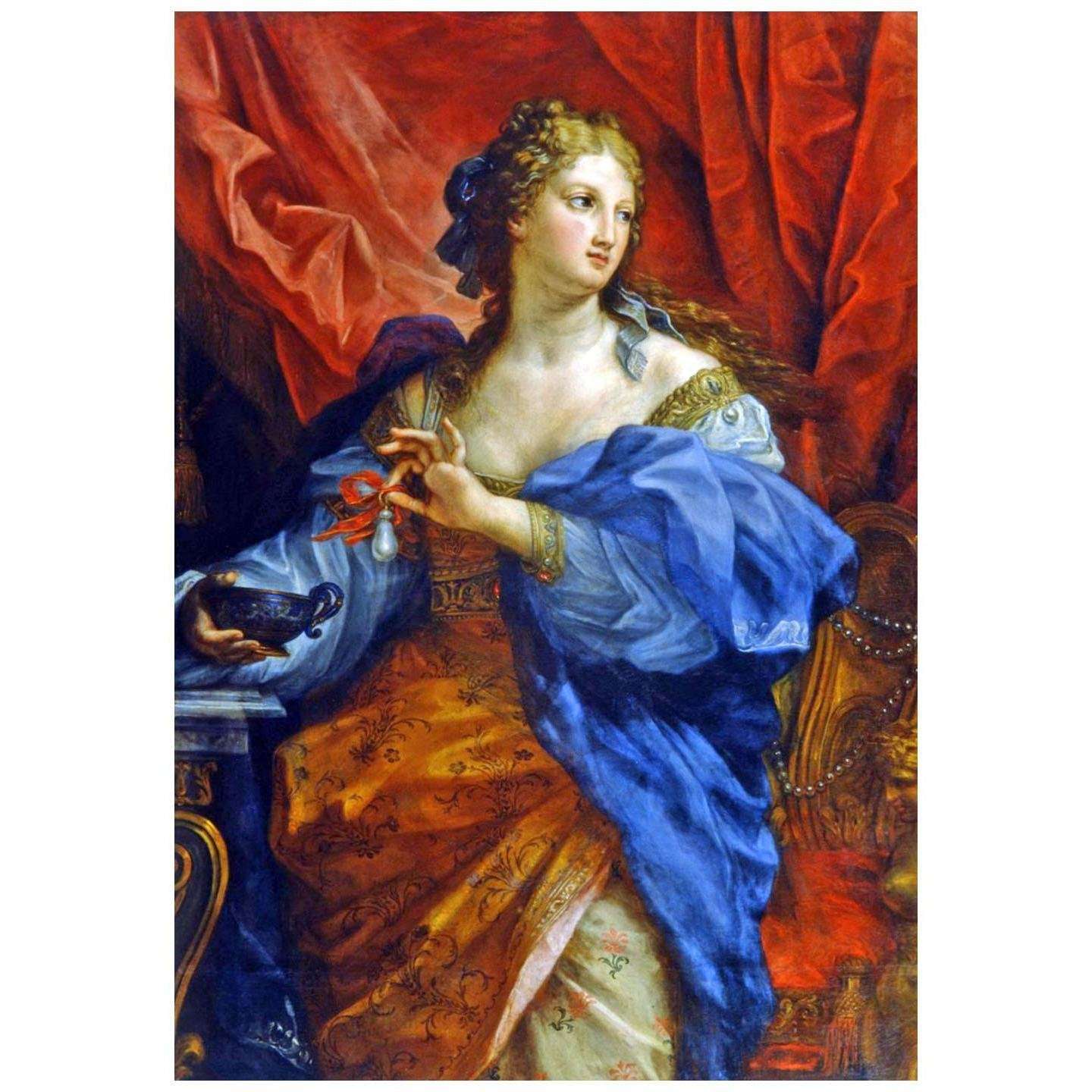  Carlo Maratta. Cleopatra. 1693. Museo di Palazzo Venezia, Roma