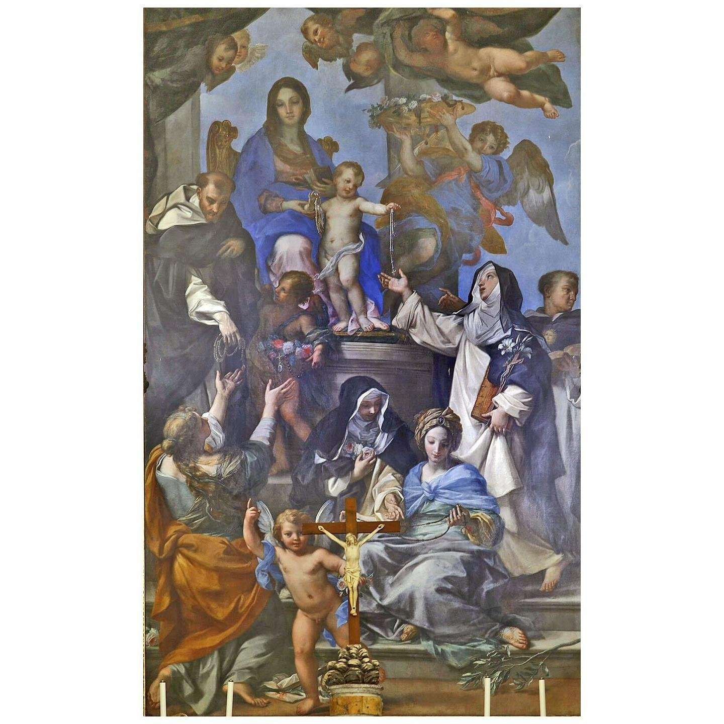  Carlo Maratta. Madonna del Rosario. 1695. Oratorio Santa Cita, Palermo