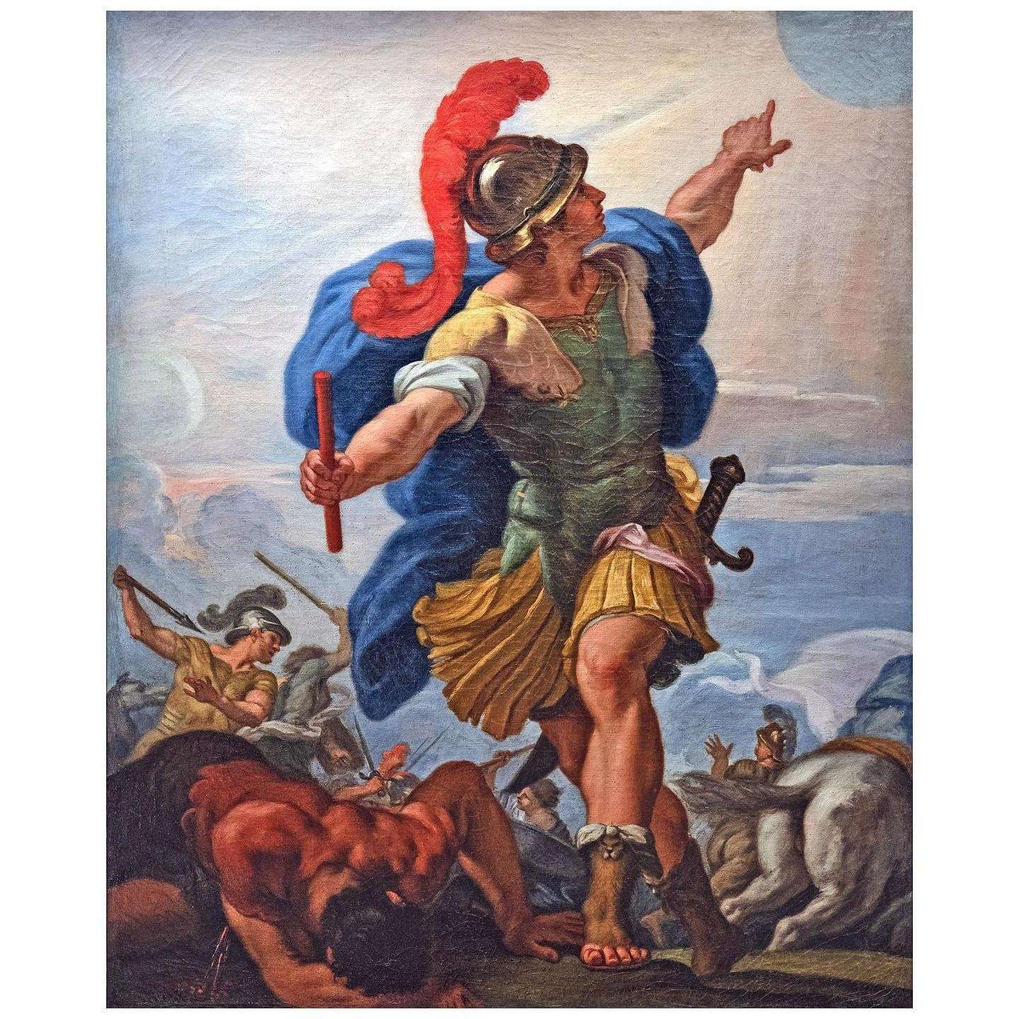  Carlo Maratta. Giosu? ferma la corsa del sole. 1700. Fondation Bemberg Toulouse