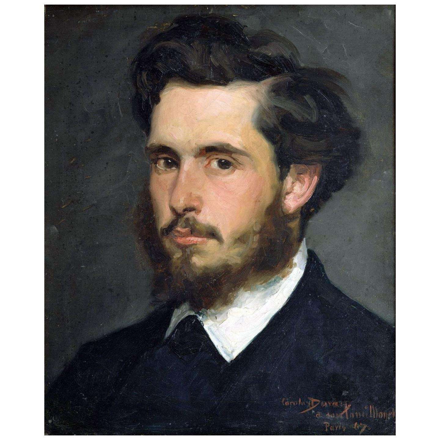  -Carolus-Duran. Claude Monet. 1867. Musee Marmottan Monet, Paris