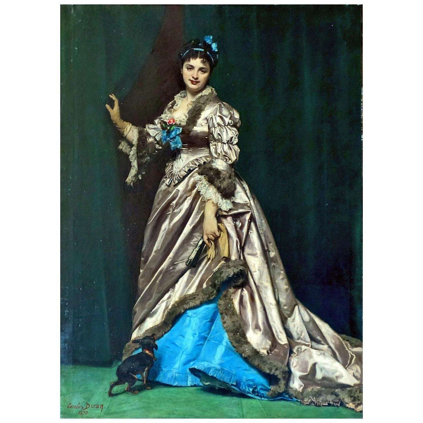  -Carolus-Duran. Madame Feydeau. 1870. Palais des beaux-arts de Lille