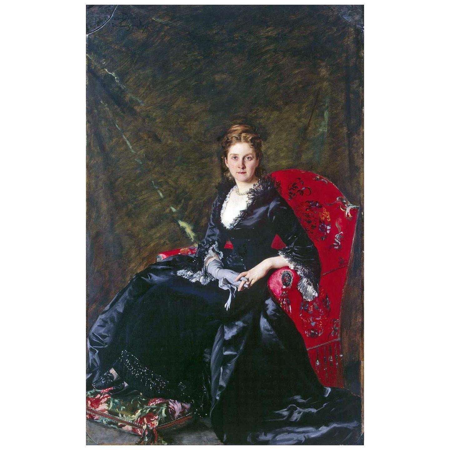  -Carolus-Duran. Nadezhda Polovtseva. 1876. Mus?e de l'Ermitage
