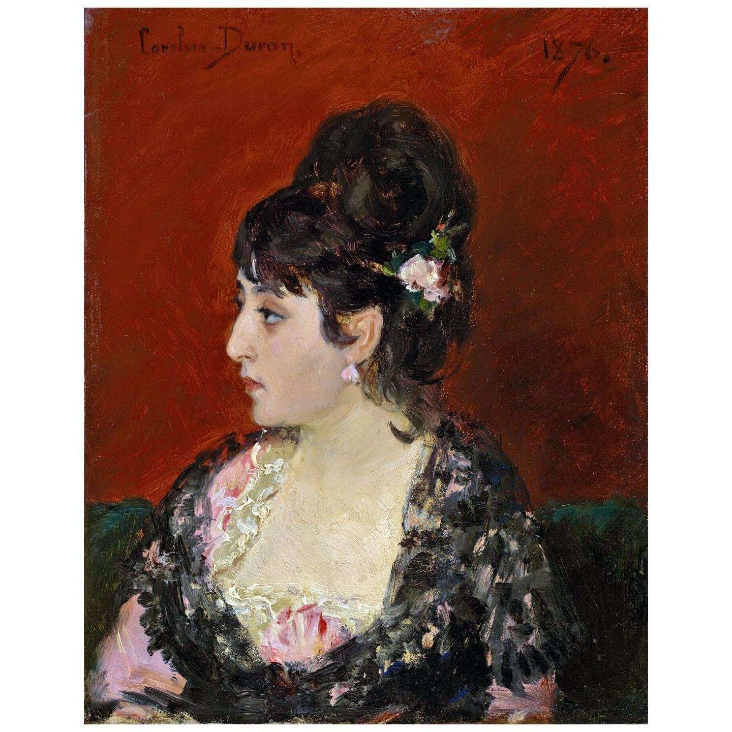  -Carolus-Duran. Femme espagnole (Eva Gonzal?s). 1879. Clarck Art Institute, Williamstown
