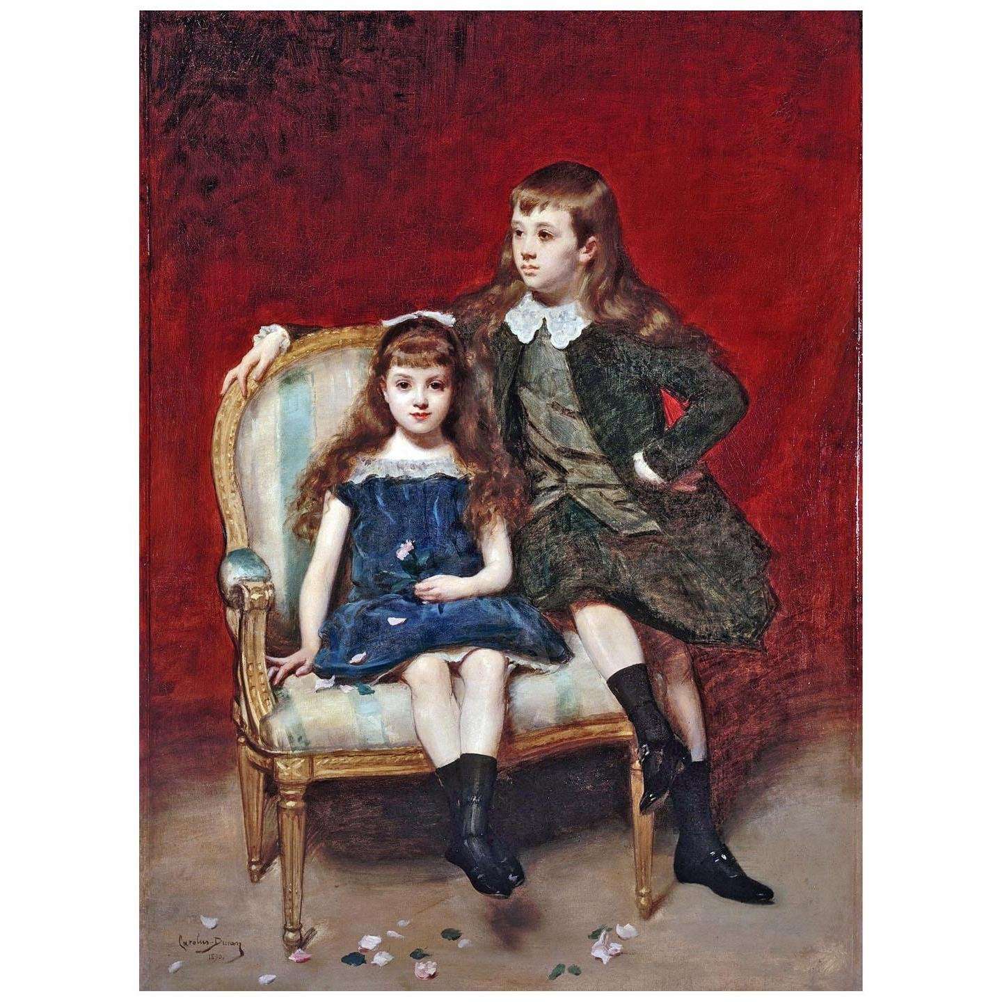  -Carolus-Duran. Marguerite et Robert de Broglie. 1890. Musee Carnavalet Paris