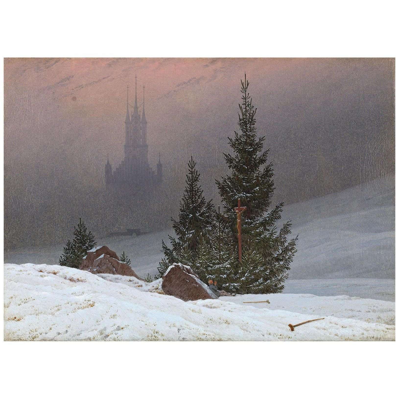   Caspar David Friedrich. Winterlandschaft. 1811. Staatliches Museum Schwerin