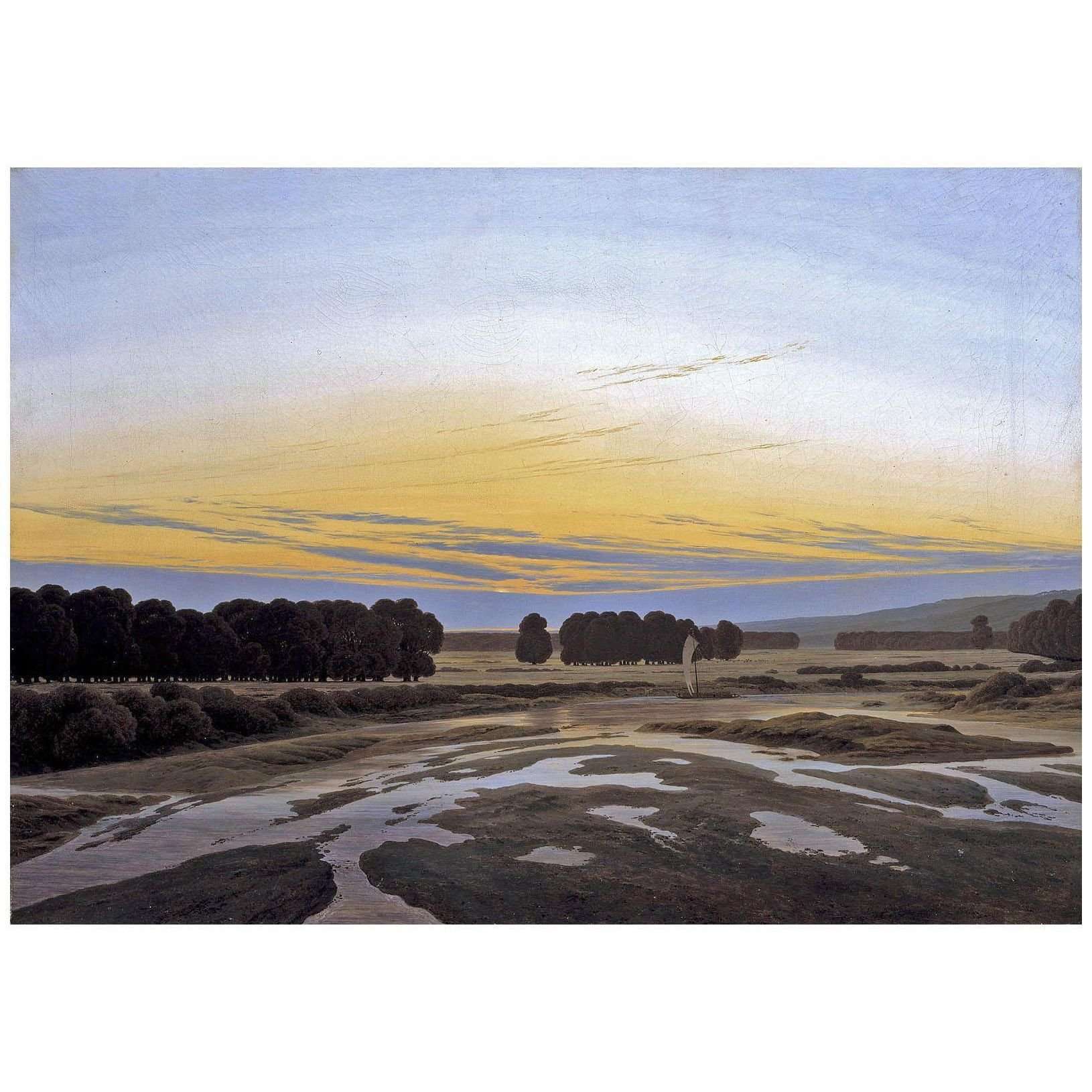   Caspar David Friedrich. Das grosse Gehege. 1832. Albertinum Dresden