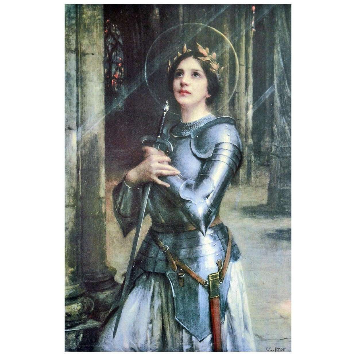- Charles-Amable Lenoir. Jeanne dArc. 1895