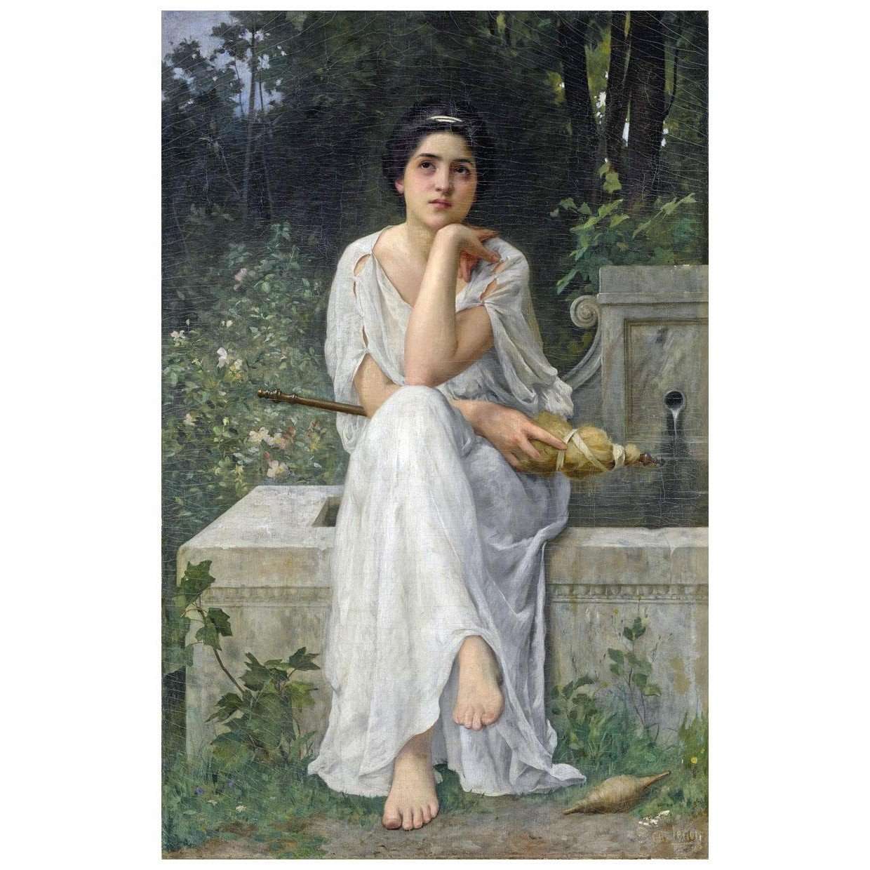 - Charles-Amable Lenoir. Le quenouille. 1898