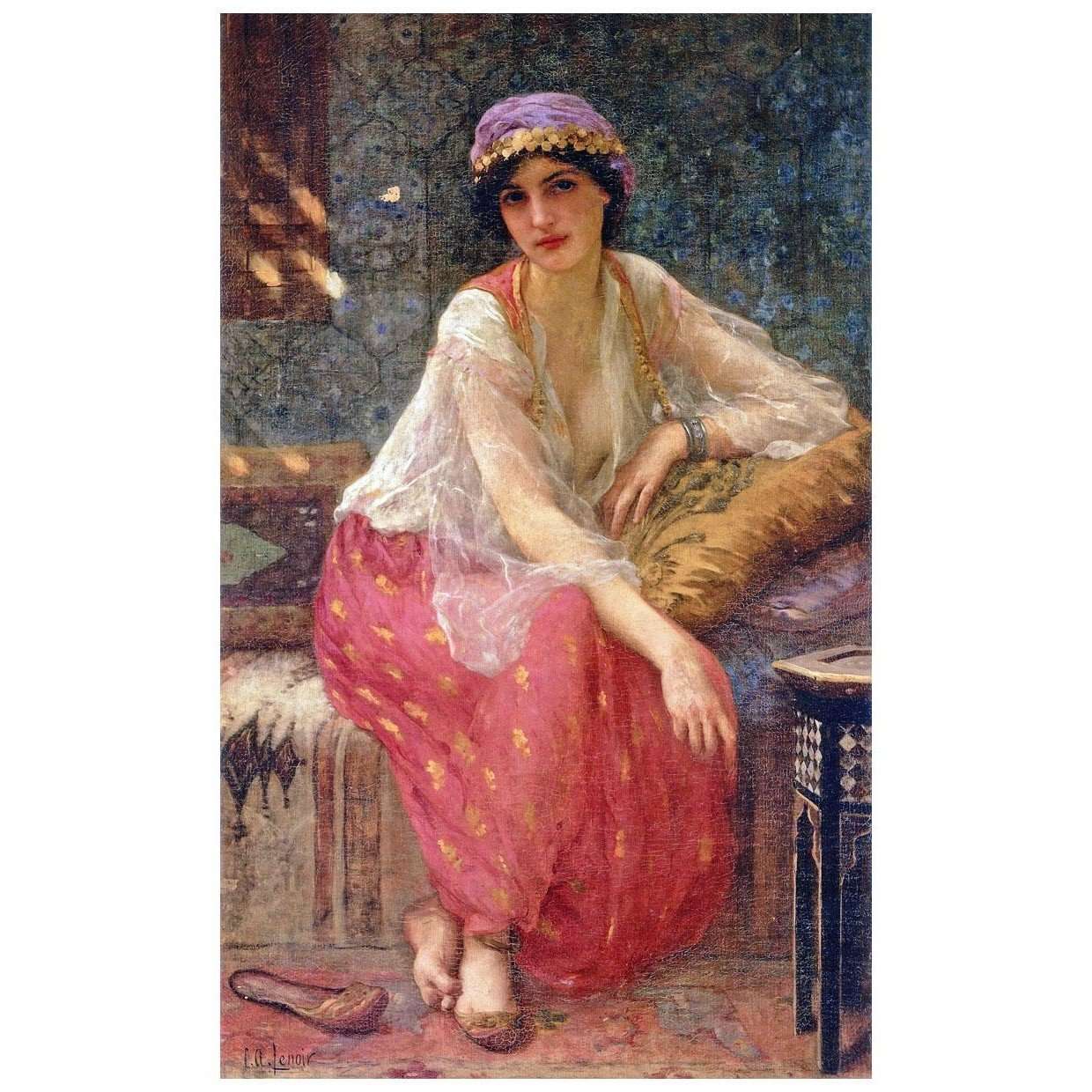 - Charles-Amable Lenoir. Odalisque. 1903