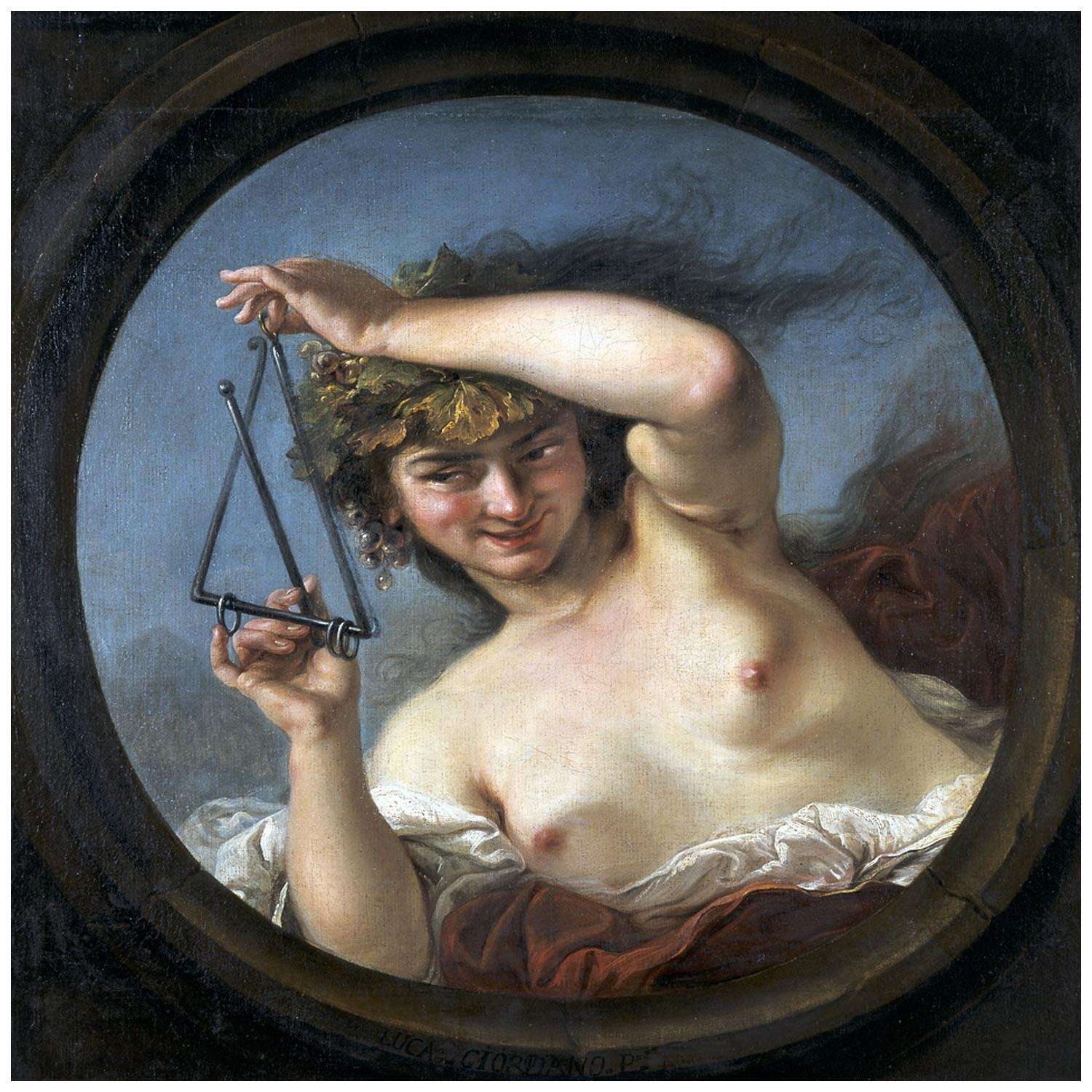     Charles Amedee van Loo. Bacchante. 1780. Musee de Grenoble