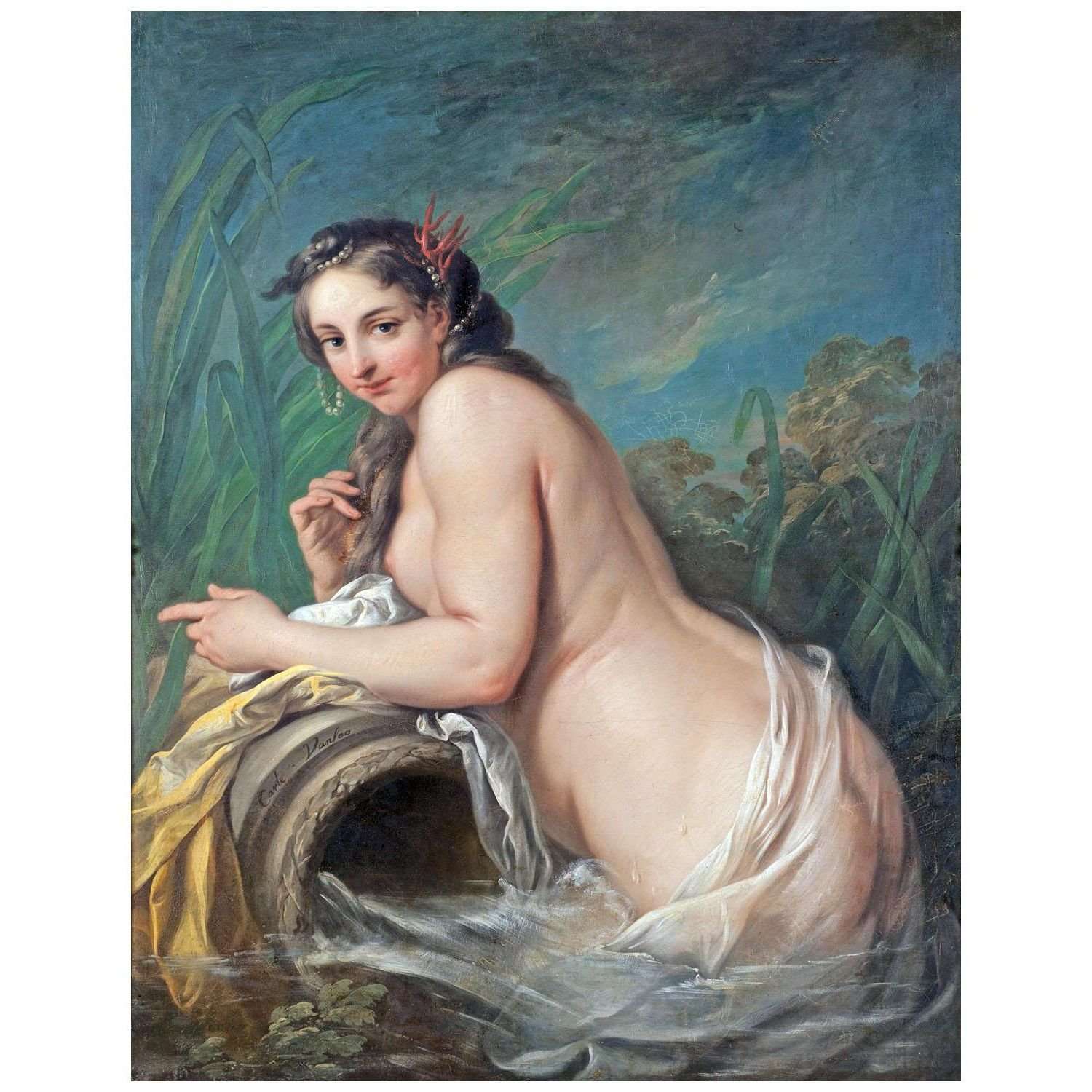 -  Carle van Loo. Na?ade. 1745. Nationalmuseum Stockholm
