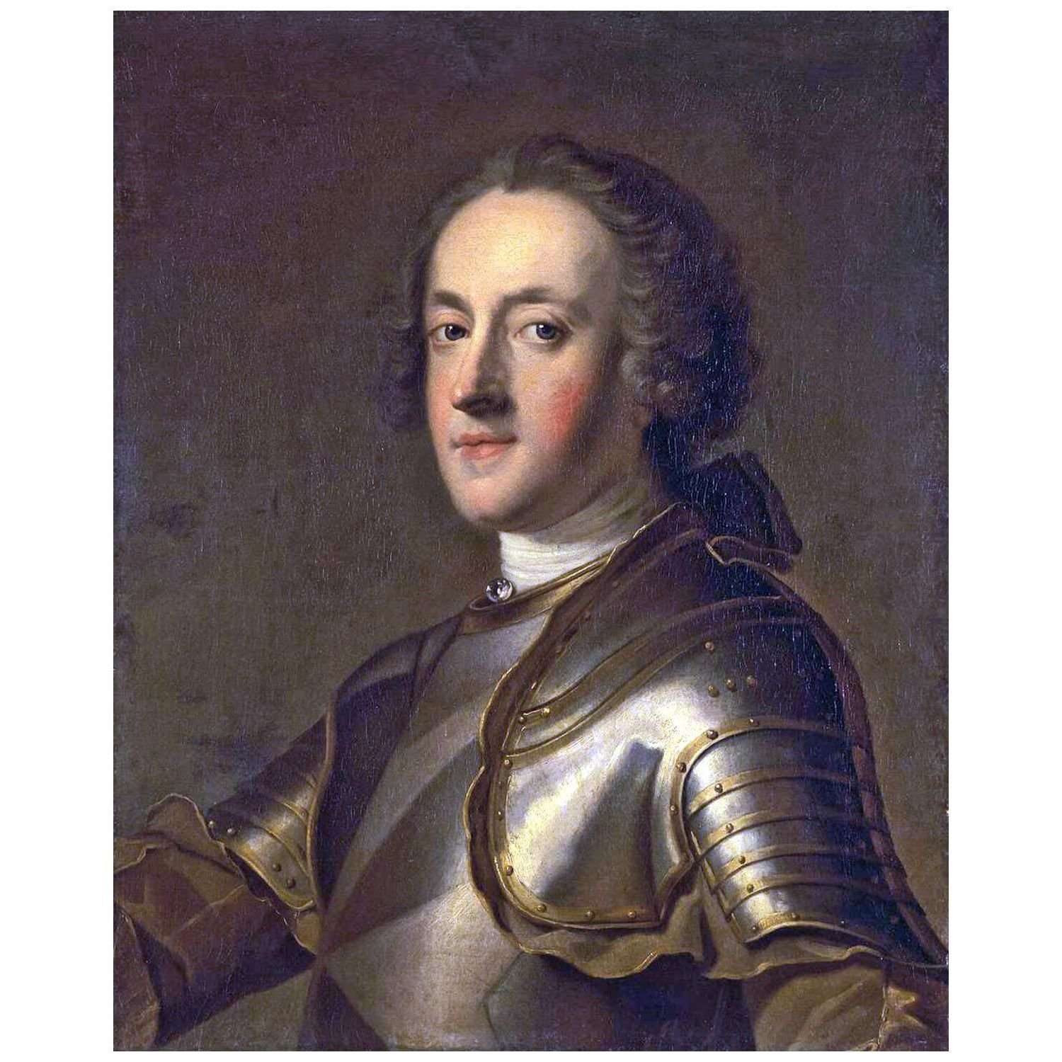-  Carle van Loo. Portrait de Admiral dOrvilliers. 1762. Hermitage St. Petersburg