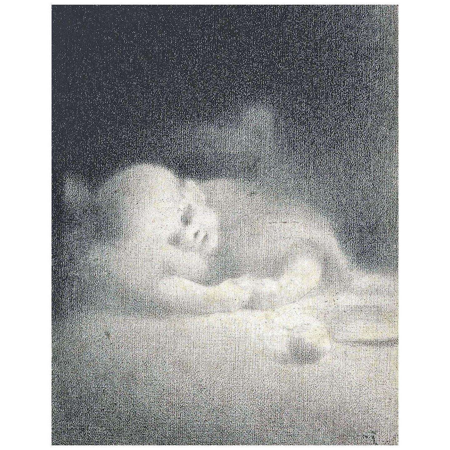  Charles Angrand. Lenfant dormant. 1896. Collection privee